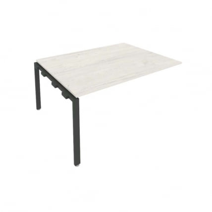 Проходной наборный элемент переговорного стола Метал Сйстем Б.ППРГ-4 Наварра/Антрацит / Metal System_0