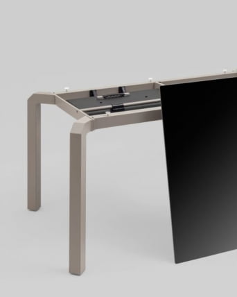 Стол обеденный Варден раскладной 160-220*90 см керамика серый / Varden_3