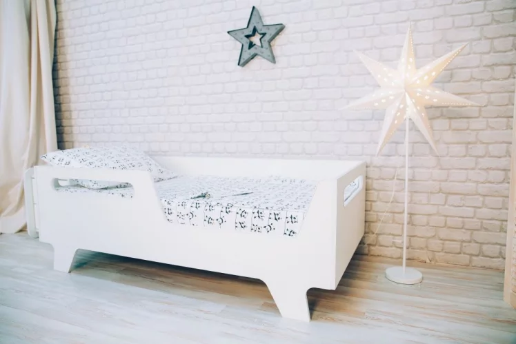 Кровать детская Бэби Белый_11