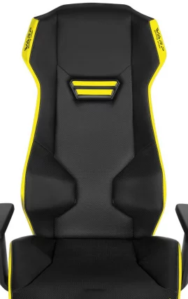 Геймерское кресло ВАРП Зе Желтый/черный / WARP Ze_9