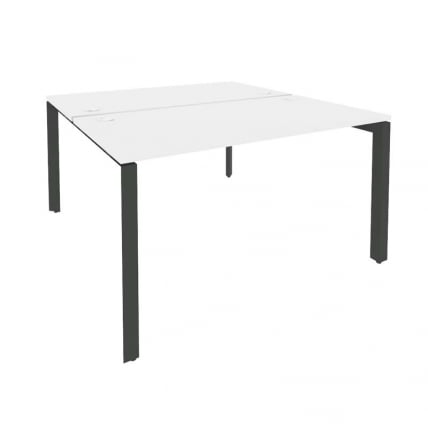 Рабочая станция на П-образном м/к ОНИКС О.МП-Д.РС-2.3.7 Белый Бриллиант/Антрацит / ONIX O.MP-D.RS-2.3.7_0