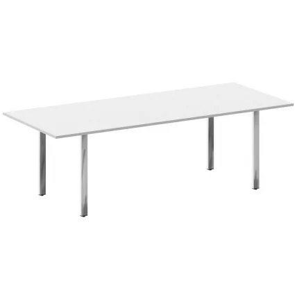 Стол переговорный МЕТАЛ СЙСТЕМ ДИРЕCТ БП.ПРГ-240 Белый / METAL SYSTEM DIRECT_0