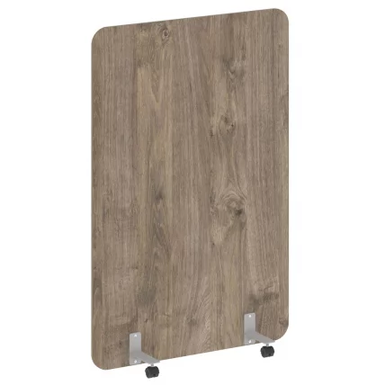 Перегородка на металлических опорах, на роликах Р-лине ДП.Р-120-180 Тиквуд Темный / R-line DP.R-120-180_0