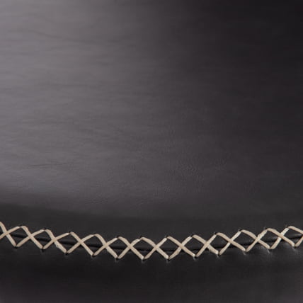 Стул ФЛАИР (мод. 9020) экокожа/металл, 60 х 56 х 78 см , серый 22/черный / FLAIR (mod._8