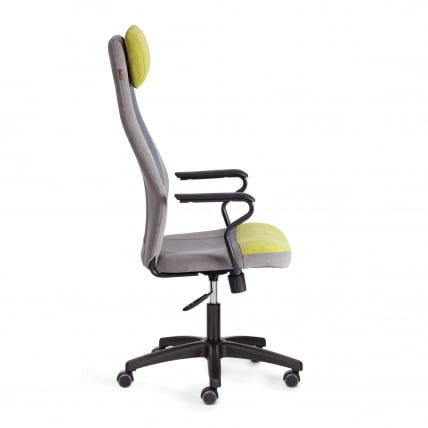 Кресло АВИАТОР флок, ткань , коричневый/бежевый/серый, 6/7/В-12 / AVIATOR 6/7/W-12_1