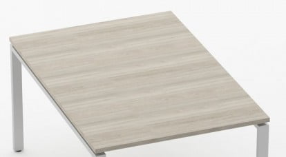 Столешница стола для переговоров Дека 71.145.10 СТ Дуб Сантана светлый / Deka_0