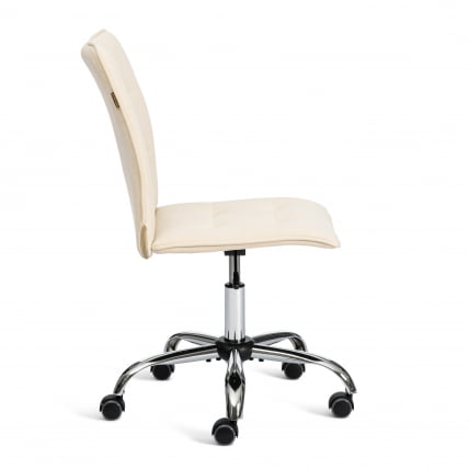 Кресло ОНЕ флок , молочный, 4 / ONE_1