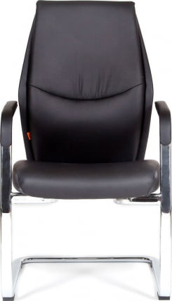 Кресло для посетителя CХАИРМАН Виста (ВИСТА) В (В) эко Черный / CHAIRMAN (VISTA) (V)_1