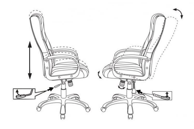 Кресло игровое Зомбие 9 Блуе / Zombie Blue_9