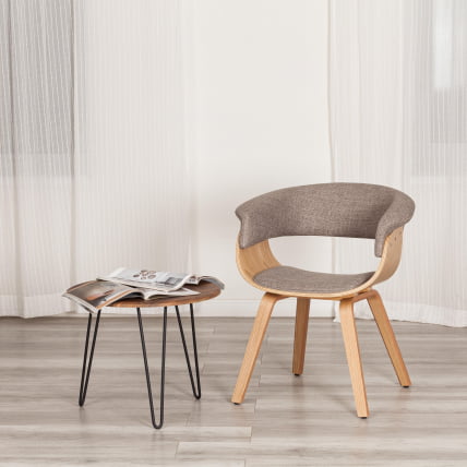 Стул ВИМТА (мод.8021) дерево / ткань, 69х56х77 см, натуральный/бежевый, Аимкаса 5 / VIMTA (mod.8021) Aimcasa_11