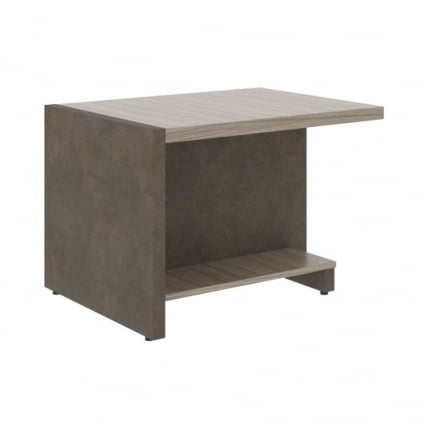 Стол журнальный ВООД&СТОНЕ СФ-531601 Дрифтвуд Бетон Чикаго темный / WOOD&STONE_0