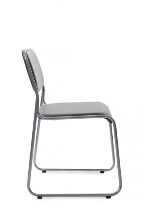 Кресло Никс РCХ ОМКЛ-01 Серый/Металл окрашенный Хром / Nix RCH OMKL-01_1