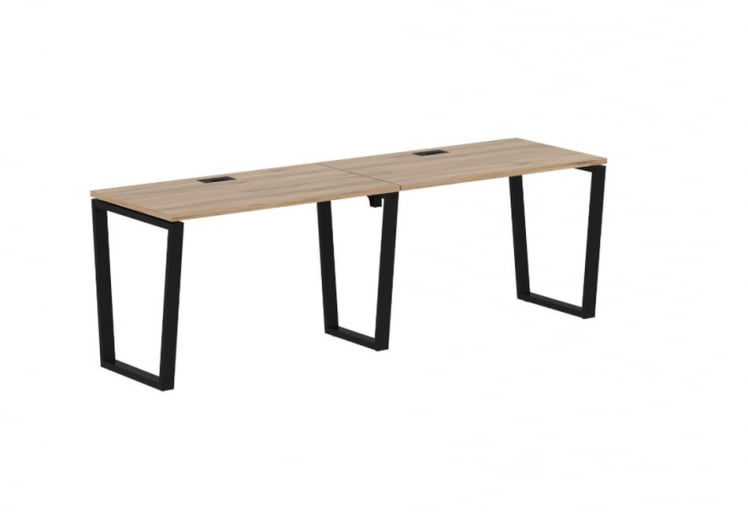 Бенч-система ЕДИС ЕВВСТ 2367 Дуб Денвер светлый Черный / EDIS EVWST_0