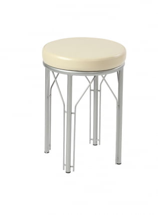 Табурет CТ 02 металлик,винилкожа №1 / CТ_0