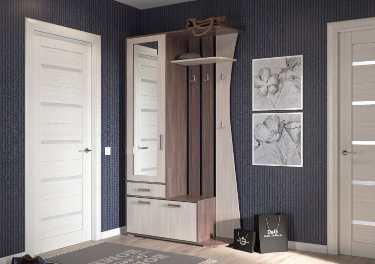 Прихожая Мокко Бодега темый/светлый_0