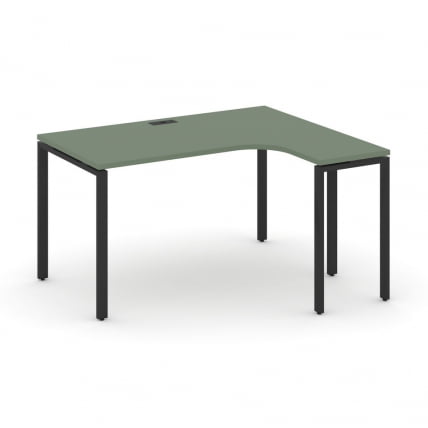 Стол эргономичный правый CОНCЕПТ CН.СА-001(Р) Кобо Черный / CONCEPT CN.SA-001(R)_0