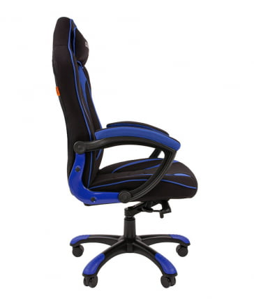 Кресло геймерское CХАИРМАН ГАМЕ 28 Синий-черный / CHAIRMAN GAME_2