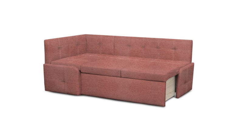 Кухонный уголок Вена рогожка Савана Плус Корал / Savana Plus Coral_0