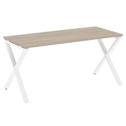 Стол рабочий ЛОФТ ВР.Л-СРКС-4.7 Металл белый Дуб Аттик / LOFT VR.L-SRX-4.7_0