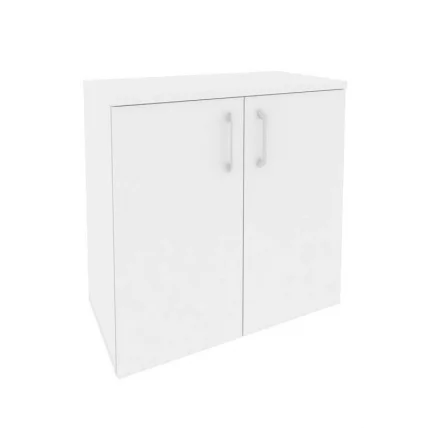 Шкаф низкий широкий (2 низких фасада ЛДСП) ОНИКС О.СТ-3.1 Белый Бриллиант / ONIX O.ST-3.1_0