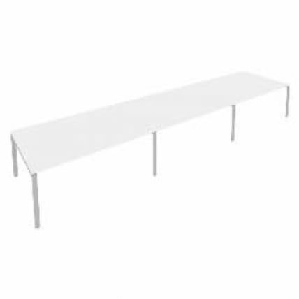 Переговорный стол (3 столешницы) Метал Сйстем Б.ПРГ-3.5 Белый/Серый / Metal System_0