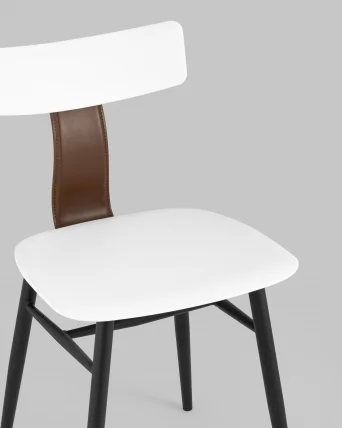 Стул обеденный АНТ пластиковый Белый / ANT_7
