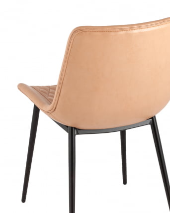 Стул Деймон экокожа Бежевый_6