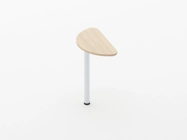 Приставка-полукруг Глассй 2.14 Бук светлый / Glassy_0