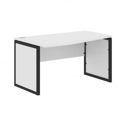 Стол письменный левый КСТЕН-КП КСКПCТ 149 Л Белый Антрацит / XTEN-QP XQPCT L_0