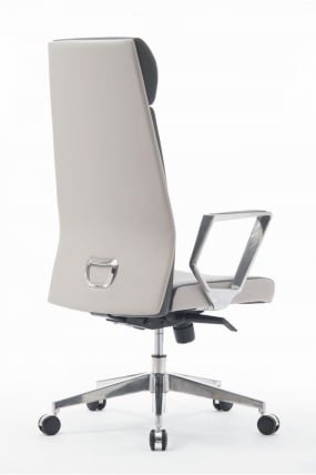 Кресло офисное ЛОНДОН ЛУКС Темно-светло серый / LONDON LUX_4