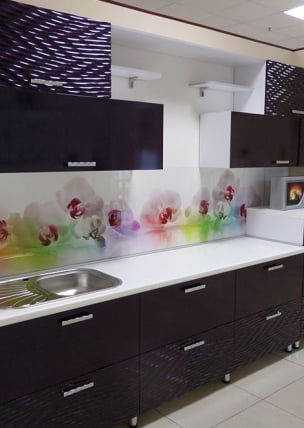 Глянцевый фартук (КОМПОЗИТ) КМ 229 / KM_2