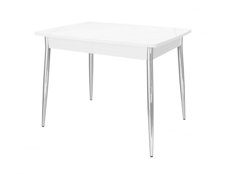 Обеденный стол Орфей 39.10 Белый шпон_0