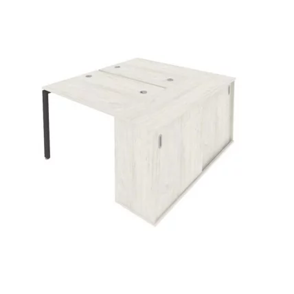 Рабочая станция с опорным шкафом-купе Метал СйстемБ.Б.РС-СШК-1.1 Наварра/Антрацит / Metal SystemБ.Б.РС-СШК-1.1_0