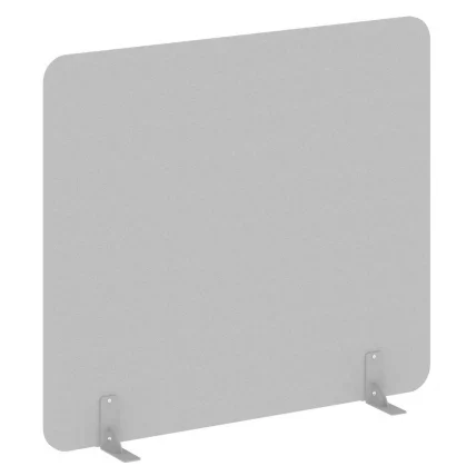 Перегородки на металлических опорах на фетровых подпятниках Р-лине ДП.Ф-160-140 Серый / R-line DP.F-160-140_0