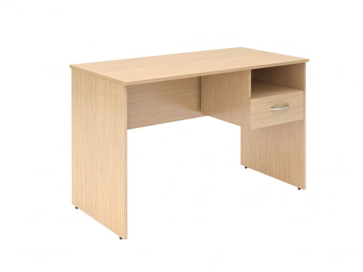 Стол письменный (С-1200) Р с правой подвесной тумбой Легно Светлый / (S-1200) R_0