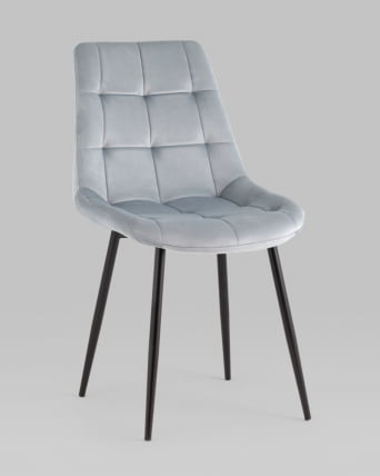 Стул Флекс Нев велюр пыльно-голубой 2шт / New_0