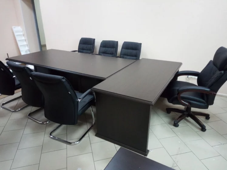 Кресло для посетителей Бонд CФ экокожа Черный / Bond CF_5