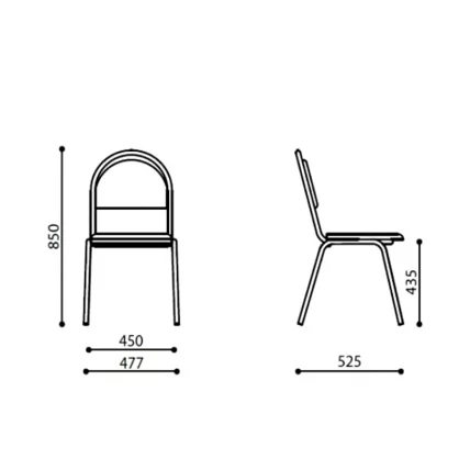 Офисный стул Ретро Блаcк З11 / Retro Black Z11_2