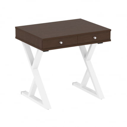 Стол письменный ХОМЕ ОФФИCЕ ВР.СП-1-79.М Венге Цаво/Белый металл / HOME OFFICE VR.SP-1-79.M_0