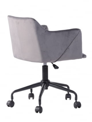 Стул офисный ДЖамал велюр Серый / Jamal_5