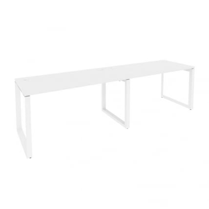 Рабочая станция на О-образном м/к ОНИКС О.МО-РС-2.3.7 Белый Бриллиант / ONIX O.MO-RS-2.3.7_0