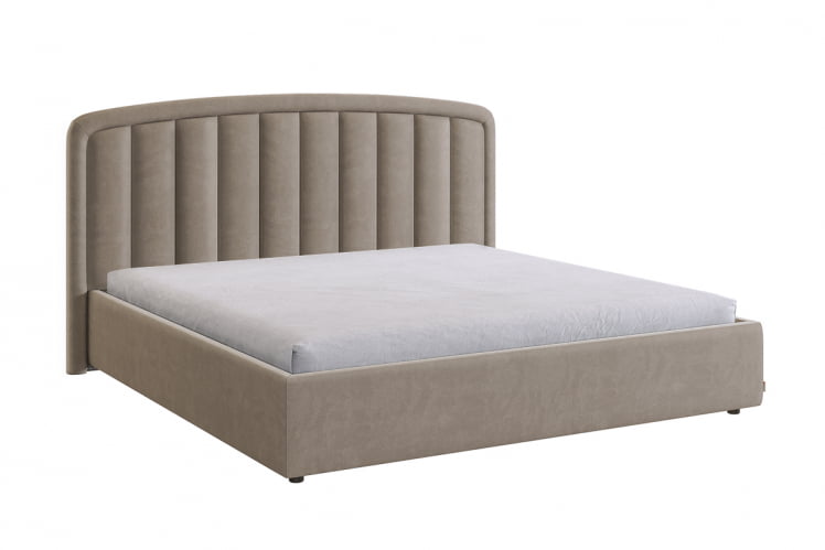 Кровать 1.8 Сиена 2 с подъем. механизмом ЗП.КМ1.8-03 какао (велюр) / ZP.KM1.8-03_0