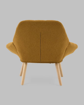 Кресло Олби Квадро горчичный_4