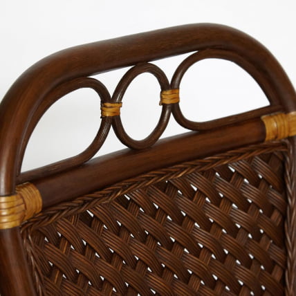 Комплект террасный АНДРЕА (стол кофейный со стеклом + 2 кресла + подушки) ротанг, 64х67х92см / Д60х55, Пекан Вашед (античн. орех) / ANDREA D60х55, Pecan Washed_10