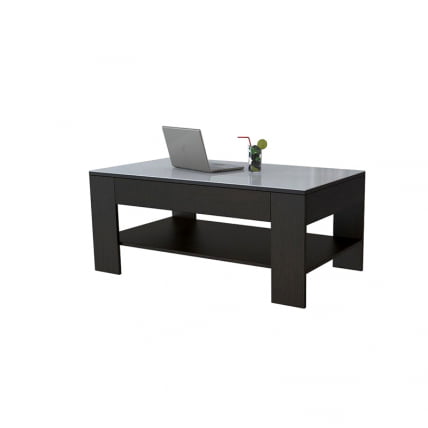 Стол журнальный БеаутйСтйле 26 Венге/стекло белое / BeautyStyle_0