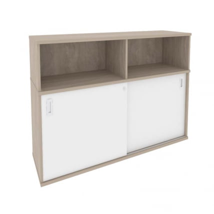 Шкаф-купе приставной / опорный ОНИКС О.СХКО-2.7 Дуб Аттик/Белый / ONIX O.SHKO-2.7_0