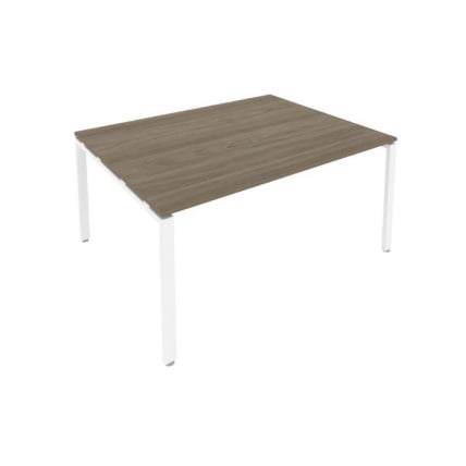 Переговорный стол (1 столешница) Метал Сйстем Б.ПРГ-1.4 Вяз/Белый / Metal System_0