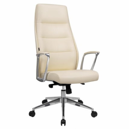 Кресло руководителя БРАБИКС ПРЕМИУМ Адепт ЕКС-752, синхромеханизм, алюминий, экокожа, бежевое / BRABIX PREMIUM Adept EX-752,_0