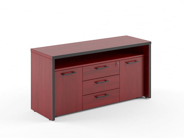 Тумба с фригобаром ТТФ-3Д (Вишня Мемфис) / TTF-3D_0