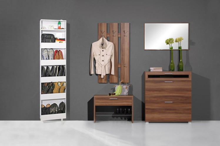 Поворотный зеркальный шкаф Дриве СП Белый / Drive SP_5